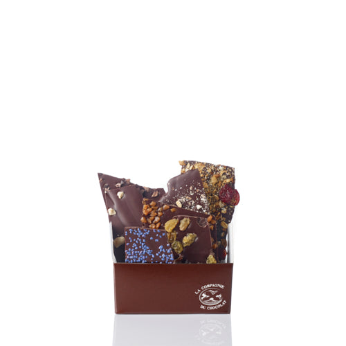 Composition de feuilles de chocolats -130grs