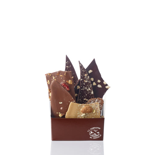 Composition de feuilles de chocolats - 155 grs