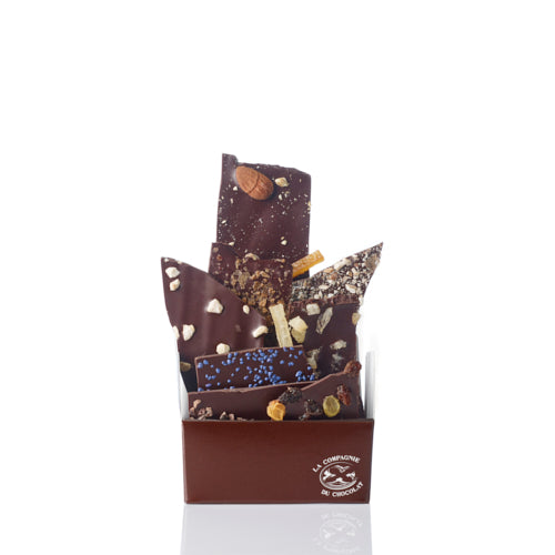 Composition de feuilles de chocolats - 155 grs
