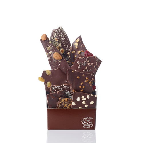 Composition de feuilles de chocolats - 210 grs