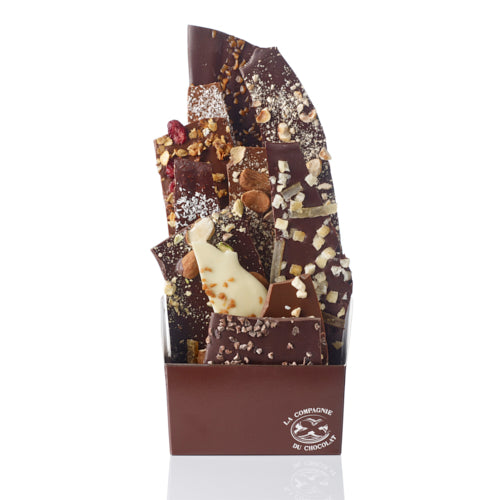 Composition de feuilles de chocolats - 390 grs