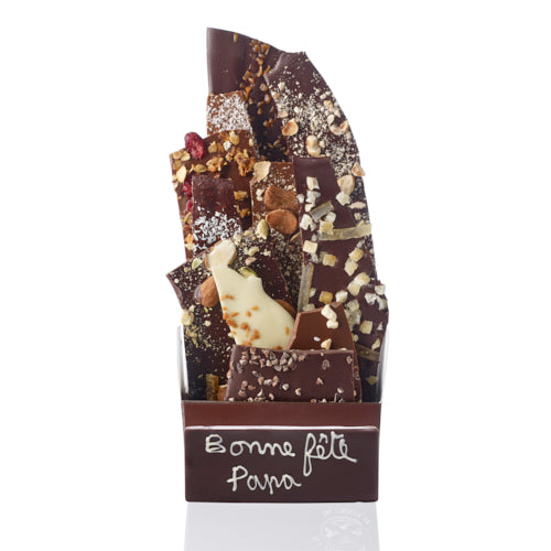 Bouquet de chocolats assorties-325 grs Bonne fête Papa