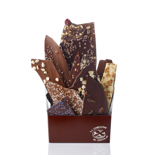 Composition de feuilles de chocolats - 455 grs