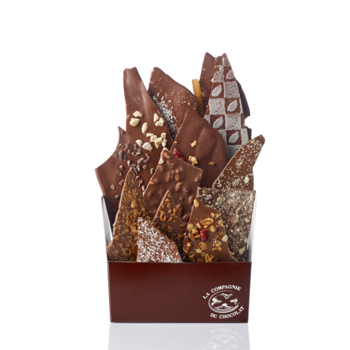 Composition de feuilles de chocolats - 455 grs