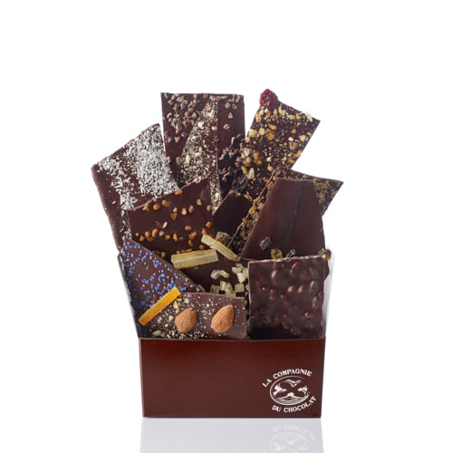 Composition de feuilles de chocolats - 455 grs