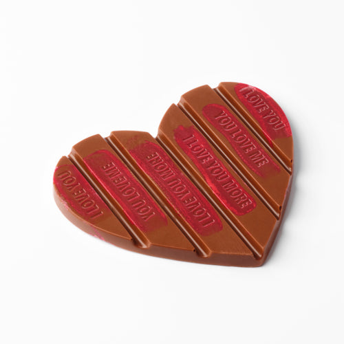 Coeur mendiant Chocolat  noir ou lait