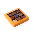 Boite de 9 fudges chocolat assortis - 320 grs