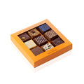 Boite de 9 fudges chocolat noir - 320 grs