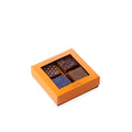 Boite de 4 fudges chocolat noir - 140 grs