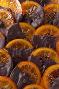 Rondelles d'oranges enrobées de chocolat noir 200 grs