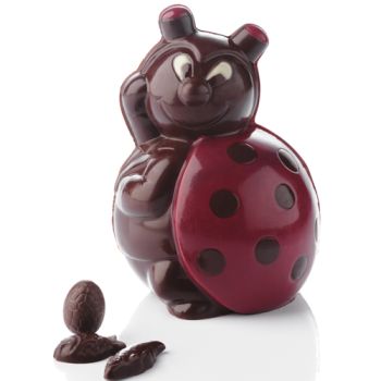 BARBARA LA COCCINELLE CHOCOLAT NOIR GARNIE T2