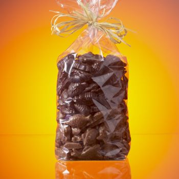 SACHET FRITURE DE PAQUES EN CHOCOLAT NOIR ET LAIT 1 KG