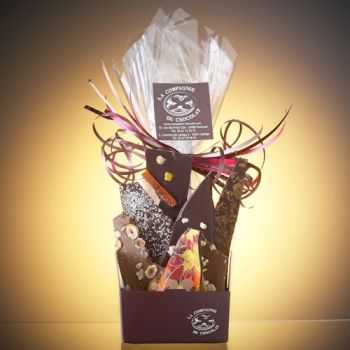 BOUQUET 185 g - ASSORTED CHOCOLATE SLABS