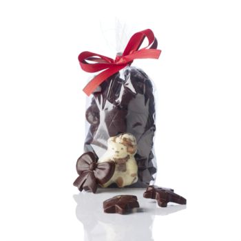 SACHET FRITURE DE NOËL EN CHOCOLAT NOIR 200 GRS