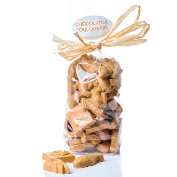 SACHET FRITURE DE PAQUES EN CHOCOLAT DULCE 200 GRS