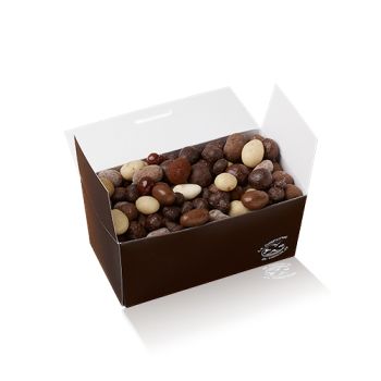 Fruits secs chocolatés boite 400g