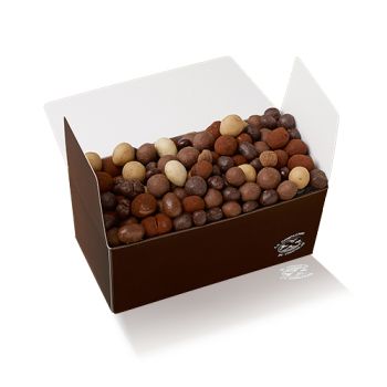 Fruits secs chocolatés boite 700g