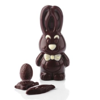 LAPIN NOEUD PAPILLON CHOCOLAT NOIR