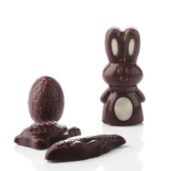 PETIT LAPINOU CHOCOLAT NOIR GARNI 