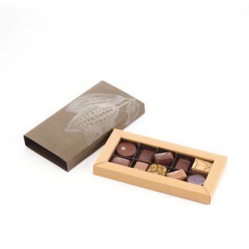 COFFRET NATURA CACAO 10 CHOCOLATS