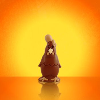 LOUISE LA GRENOUILLE CHOCOLAT NOR GARNIE