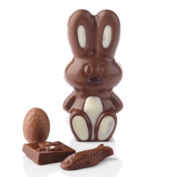 TITOU LE LAPIN CHOCOLAT AU LAIT GARNI