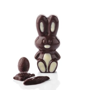 TITOU LE LAPIN CHOCOLAT NOIR GARNI