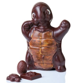 LULU LA TORTUE CHOCOLAT NOIR GARNI